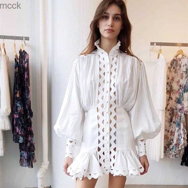 spring elegant women white turtleneck lace mini dress runway designer hollow lantern sleeve female party dress clothes m230410, Black;gray
spring elegant women white turtleneck lace mini dress runway designer hollow lantern sleeve female party dress clothes m230410, Black;gray