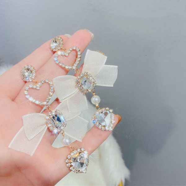 stud zircon earrings for women delicate jewelry romantic style heart star 230410, Golden;silver
stud zircon earrings for women delicate jewelry romantic style heart star 230410, Golden;silver