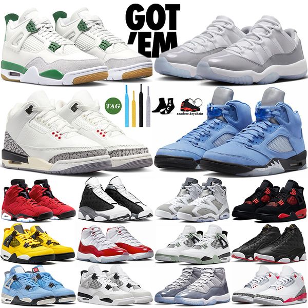 4s basketball shoes with box 3s 5s 13s 6s concord cherry 11s jumpman 4 black cat sb pine green oreo unc 5 cement grey 11 6 3 13 panda men wo
4s basketball shoes with box 3s 5s 13s 6s concord cherry 11s jumpman 4 black cat sb pine green oreo unc 5 cement grey 11 6 3 13 panda men wo