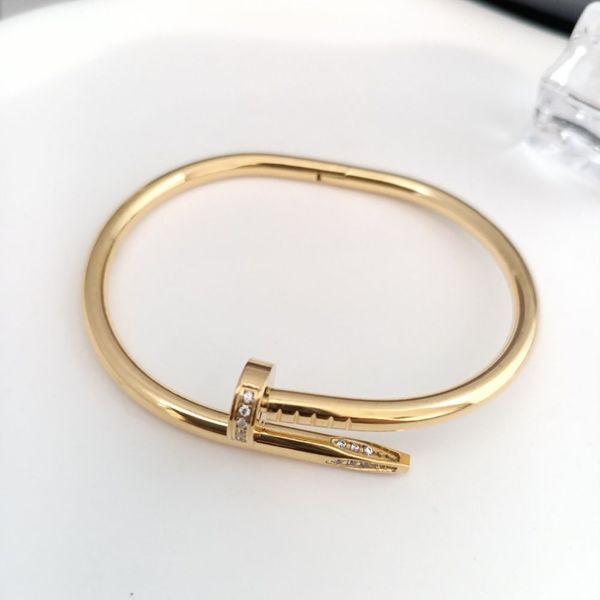 designer love nail bracelets bangles jewelry cuffs diamonds cz for womens mens deluxe fashion luxury stainless steel titanium rose gold- sil, Black
designer love nail bracelets bangles jewelry cuffs diamonds cz for womens mens deluxe fashion luxury stainless steel titanium rose gold- sil, Black