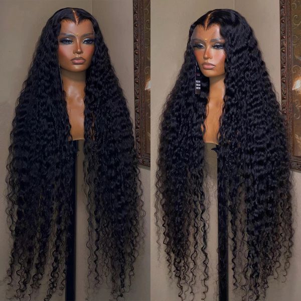 40 Inch Indian HD Deep Curly Lace Front Wig Human Hair Glueless Deep Wave Frontal Wig Wet and Wavy Synthetic Wig for Black Women, Ombre color
40 Inch Indian HD Deep Curly Lace Front Wig Human Hair Glueless Deep Wave Frontal Wig Wet and Wavy Synthetic Wig for Black Women, Ombre color
