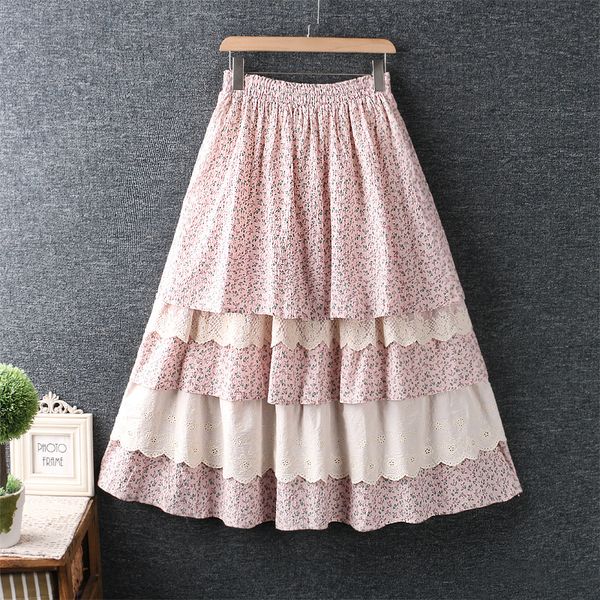 skirts autumn women's elastic waist cotton and linen printed dress mori girls' lace women's dress 230410, Black
skirts autumn women's elastic waist cotton and linen printed dress mori girls' lace women's dress 230410, Black