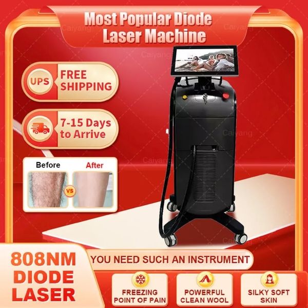 beauty items laser machine professional laser diode hair removal equipment 808nm 755nm 1064nm ce certification factory direct sales
beauty items laser machine professional laser diode hair removal equipment 808nm 755nm 1064nm ce certification factory direct sales