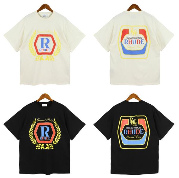 summer mens t-shirts womens rhude designers for men letter printing polos tshirts clothing short sleeve tshirt large tees, White;black
summer mens t-shirts womens rhude designers for men letter printing polos tshirts clothing short sleeve tshirt large tees, White;black