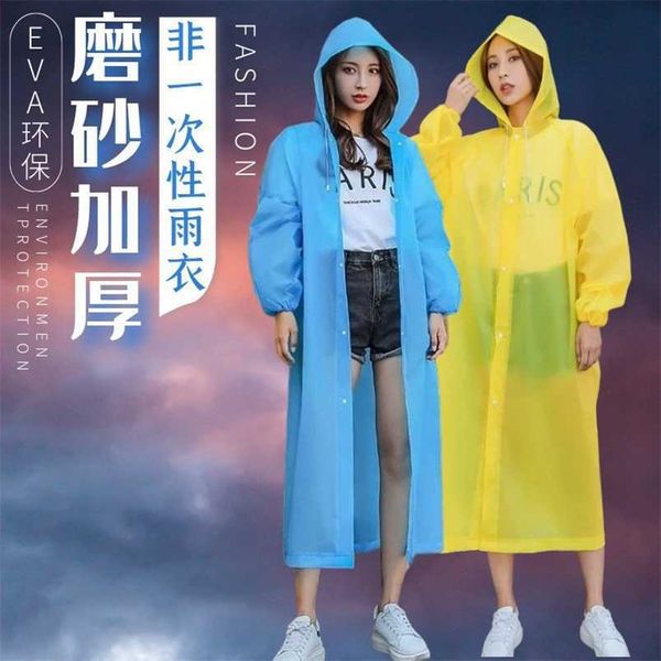 non disposable raincoat fashion eva children outdoor travel portable one piece transparent raincoat poncho
non disposable raincoat fashion eva children outdoor travel portable one piece transparent raincoat poncho