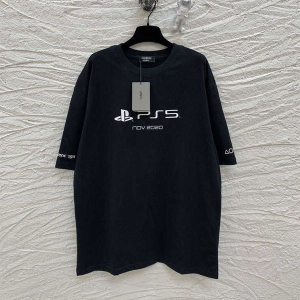 luxury designer women t shirt high edition 2023 summer family ps5 co branded printed couple sleeve t-shirt, White;black
luxury designer women t shirt high edition 2023 summer family ps5 co branded printed couple sleeve t-shirt, White;black