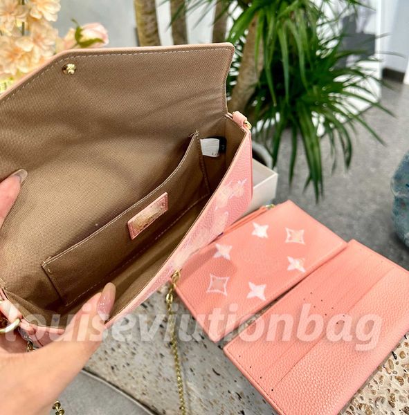 multi 2023 felicie pochette women chain bags wallet messenger leather handbags shoulder flower purse crossbody bag
multi 2023 felicie pochette women chain bags wallet messenger leather handbags shoulder flower purse crossbody bag