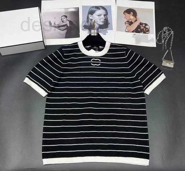 women's knits & tees designer wool and cashmere knitted short sleeve chic style 2023 spring/summer new stripe slim ytqa, White
women's knits & tees designer wool and cashmere knitted short sleeve chic style 2023 spring/summer new stripe slim ytqa, White