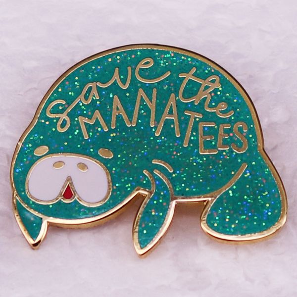 save the manatees cute anime movies games hard enamel pins collect metal cartoon brooch backpack hat bag collar lapel badge, Blue
save the manatees cute anime movies games hard enamel pins collect metal cartoon brooch backpack hat bag collar lapel badge, Blue