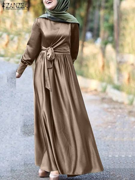 ethnic clothing zanzea abaya islamic robe women elegant muslim dress full sleeve o neck satin party dresses vintage casual sundress 230410, Red
ethnic clothing zanzea abaya islamic robe women elegant muslim dress full sleeve o neck satin party dresses vintage casual sundress 230410, Red