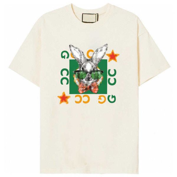 2023 new designer womens t shirt high-end original summer versatile print design classic os loose casual sleeve t-shirt, White;black
2023 new designer womens t shirt high-end original summer versatile print design classic os loose casual sleeve t-shirt, White;black