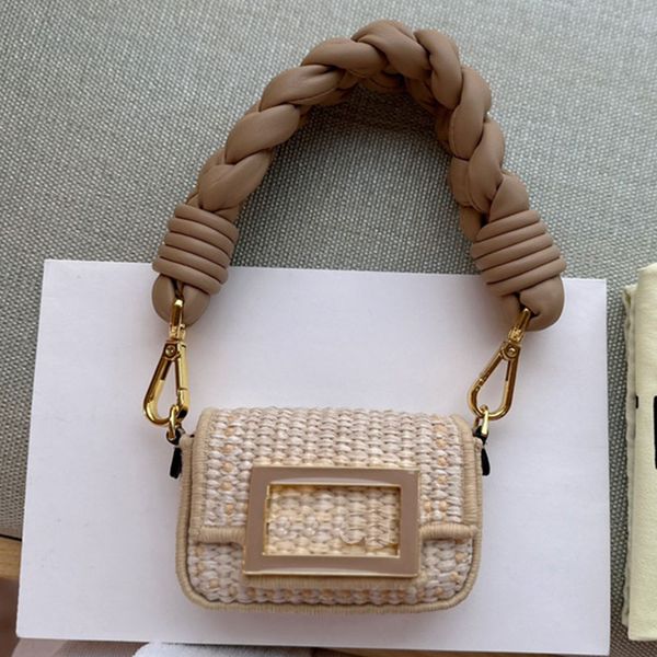 straw crossbody bags mini baguette bags chains clutch bags woven fluffy cotton handle beach messenger handbag purse letter metal hasp hardwa
straw crossbody bags mini baguette bags chains clutch bags woven fluffy cotton handle beach messenger handbag purse letter metal hasp hardwa