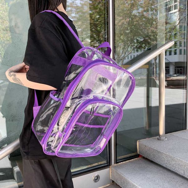 fashion fashion personalized female schoolbag transparent korean version male high school students backpack waterproof backpack 230301
fashion fashion personalized female schoolbag transparent korean version male high school students backpack waterproof backpack 230301