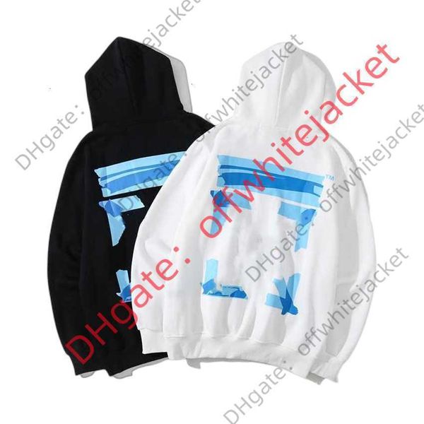 autumn and winter hoodie sweatshirt blue tape arrow print hoodie sweater ow couple plush jacket fashion casual sport coat for men and women, Black;brown
autumn and winter hoodie sweatshirt blue tape arrow print hoodie sweater ow couple plush jacket fashion casual sport coat for men and women, Black;brown