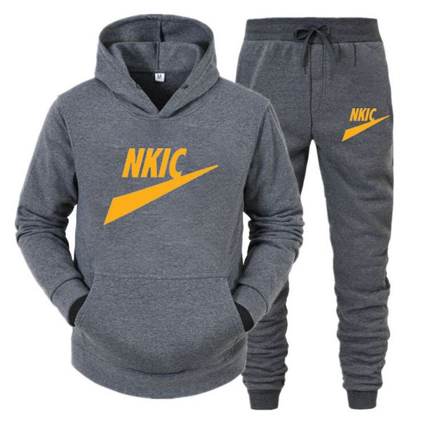 autumn men's tracksuits casual embroidery sets men's jacket pants solid suit sportswear fashion tracksuit set male brand clothing, Gray
autumn men's tracksuits casual embroidery sets men's jacket pants solid suit sportswear fashion tracksuit set male brand clothing, Gray