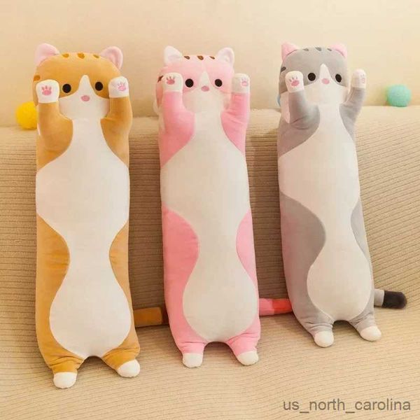 Plush Stuffed Animals Big Size Long Cat Plush Toys Cute Animal Cat Soft Toys Office Break Nap Sleeping Cushion Stuffed Gift Doll for Kids R231110, Gray
Plush Stuffed Animals Big Size Long Cat Plush Toys Cute Animal Cat Soft Toys Office Break Nap Sleeping Cushion Stuffed Gift Doll for Kids R231110, Gray