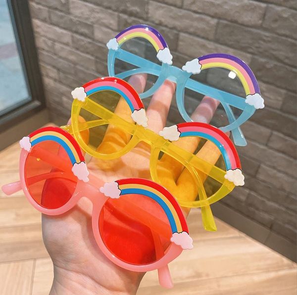 neon rainbow cool sunglasses kids round candy color eyewear for girls multicolor lens suitable for children aged 6-12, Blue
neon rainbow cool sunglasses kids round candy color eyewear for girls multicolor lens suitable for children aged 6-12, Blue