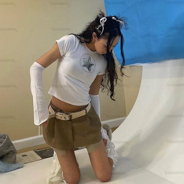 women s t shirt aesthetic star printed women t shirt letter kawaii 90 s crop summer short sleeve baby tees streetwear y2k clothes lady emo, White
women s t shirt aesthetic star printed women t shirt letter kawaii 90 s crop summer short sleeve baby tees streetwear y2k clothes lady emo, White