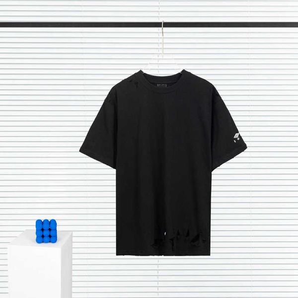 womens designer t shirt shirt high edition family spring summer damaged print sleeve oversize loose fit t-shirt, White;black
womens designer t shirt shirt high edition family spring summer damaged print sleeve oversize loose fit t-shirt, White;black