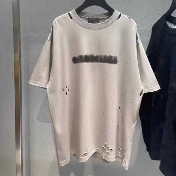womens designer t shirt shirt the original of washes damaged short-sleeved t-shirt fuzzy letters korean version loose neutral tee, White;black
womens designer t shirt shirt the original of washes damaged short-sleeved t-shirt fuzzy letters korean version loose neutral tee, White;black