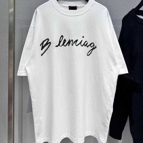 luxury designer women t shirt differentiate market high edition summer sleeve t-shirt scrawled loose versatile round neck, White;black
luxury designer women t shirt differentiate market high edition summer sleeve t-shirt scrawled loose versatile round neck, White;black