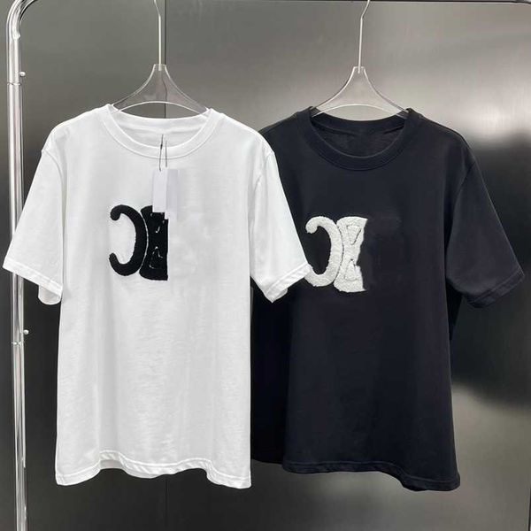 womens designer t shirt 2023 summer high edition family relaxed simple versatile couple crew neck sleeve t-shirt, White
womens designer t shirt 2023 summer high edition family relaxed simple versatile couple crew neck sleeve t-shirt, White