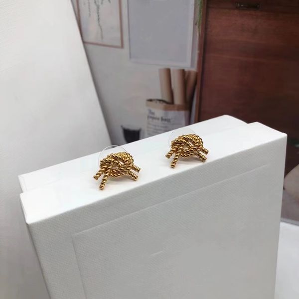 charm personality gold knotted fashion ear studs, Golden
charm personality gold knotted fashion ear studs, Golden