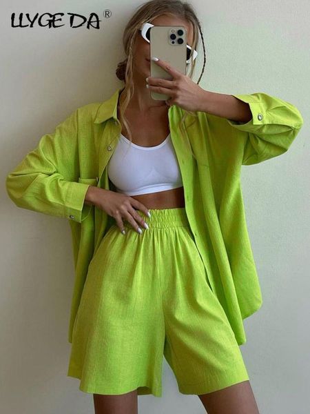 two piece dress summer two piece set women shorts suit lapel long sleeve shirts sets female elegant casual high waist pants lady outfits 230, White
two piece dress summer two piece set women shorts suit lapel long sleeve shirts sets female elegant casual high waist pants lady outfits 230, White