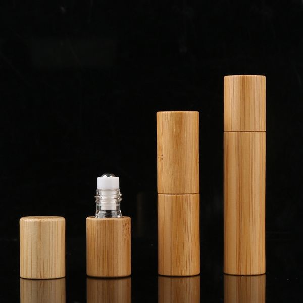 100pcs 5ml 10ml bamboo bottle essential oil roll on bottles bamboo shell steel roller ball eye cream vial
100pcs 5ml 10ml bamboo bottle essential oil roll on bottles bamboo shell steel roller ball eye cream vial