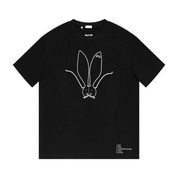 designer summer women t shirt shirt luo rabbit ear embroidery round neck sleeve couple loose t-shirt, White;black
designer summer women t shirt shirt luo rabbit ear embroidery round neck sleeve couple loose t-shirt, White;black