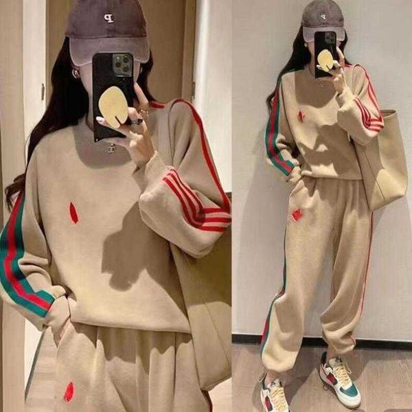 designer new women t shirt shirt tracksuits knitted dress long sleeve white black casual piece knit pants sporting suit, Gray
designer new women t shirt shirt tracksuits knitted dress long sleeve white black casual piece knit pants sporting suit, Gray