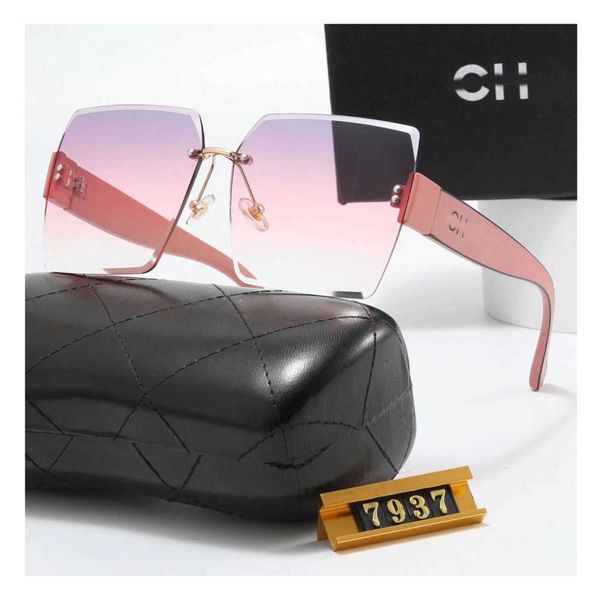 designer channel sunglass luxurious mens woman glasses counter packaging fashion oversized frameless uv proof sport sunglasses, White;black
designer channel sunglass luxurious mens woman glasses counter packaging fashion oversized frameless uv proof sport sunglasses, White;black