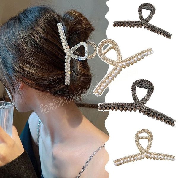 metal large clip rhinestone crab hair clip ponytail clips women hair accessories shiny rhinestones pearl hair claw clips, Slivery;white
metal large clip rhinestone crab hair clip ponytail clips women hair accessories shiny rhinestones pearl hair claw clips, Slivery;white