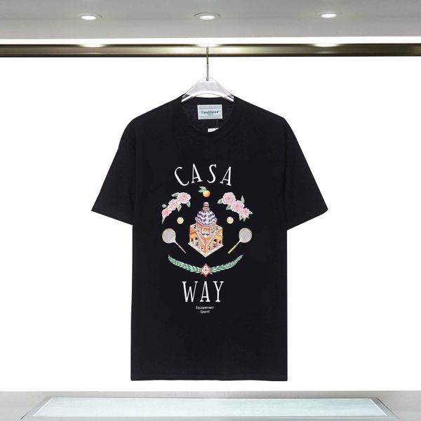 men's t-shirts new casa designer t shirt womens and mens tshirt luxury women and men clothes short sleeve tees cotton fashion tshirt, White;black
men's t-shirts new casa designer t shirt womens and mens tshirt luxury women and men clothes short sleeve tees cotton fashion tshirt, White;black