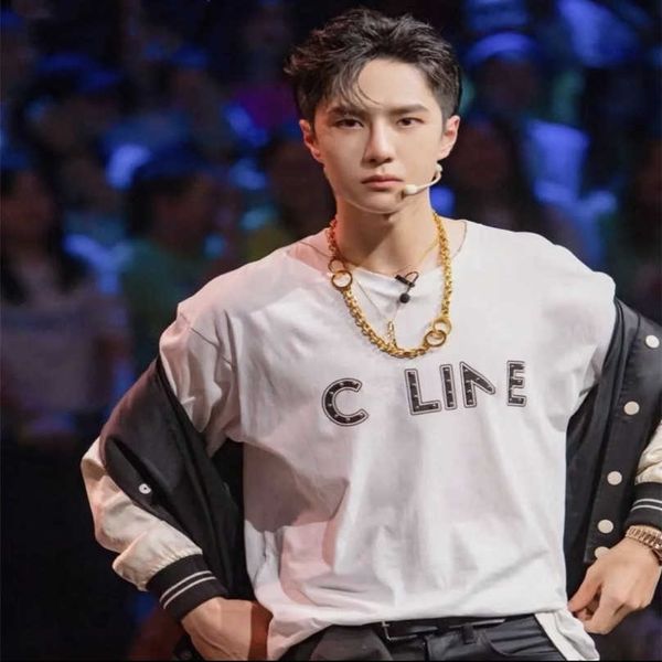 luxury designer women t shirt shirt correct version wang yibo same frame liu ding os loose sleeve t-shirt underlay, White
luxury designer women t shirt shirt correct version wang yibo same frame liu ding os loose sleeve t-shirt underlay, White
