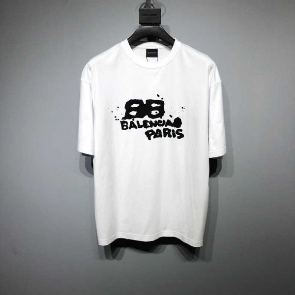 womens designer t shirt shirt 23ss spring summer high version double front back graffiti hand-painted sleeve casual loose t-shirt xxl, White;black
womens designer t shirt shirt 23ss spring summer high version double front back graffiti hand-painted sleeve casual loose t-shirt xxl, White;black
