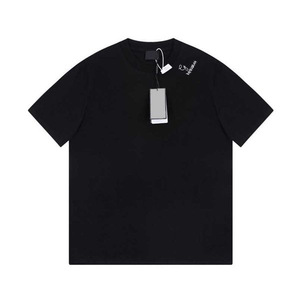 womens designer t shirt tracksuit shirt high version family co branded graffiti large letter embroidery pure sleeve summer label wear, White;black
womens designer t shirt tracksuit shirt high version family co branded graffiti large letter embroidery pure sleeve summer label wear, White;black