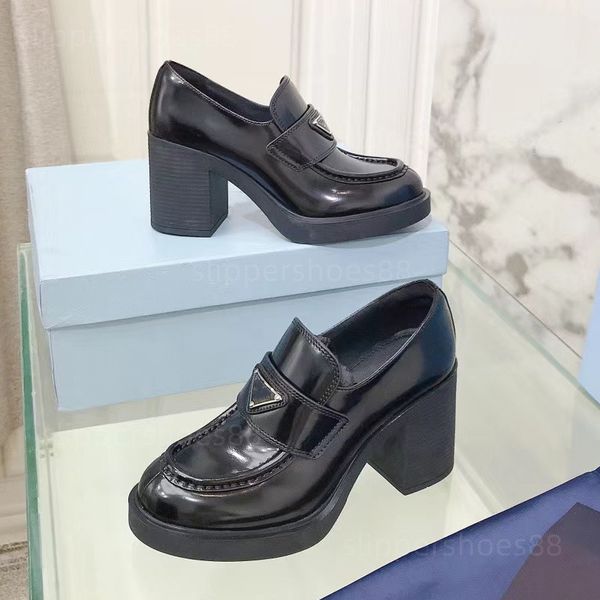 designer heels loafers womens platform dress shoes chunky block heel slip on lace up chocolate monolith loafer brushed leather mules loafers, Black
designer heels loafers womens platform dress shoes chunky block heel slip on lace up chocolate monolith loafer brushed leather mules loafers, Black