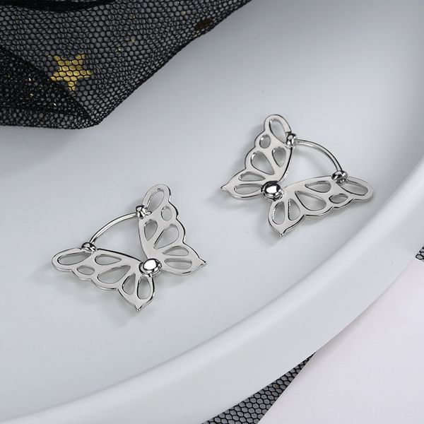 sen system cute pixie earrings female japanese literary niche design hollow butterfly earrings buckle earrings, Golden
sen system cute pixie earrings female japanese literary niche design hollow butterfly earrings buckle earrings, Golden