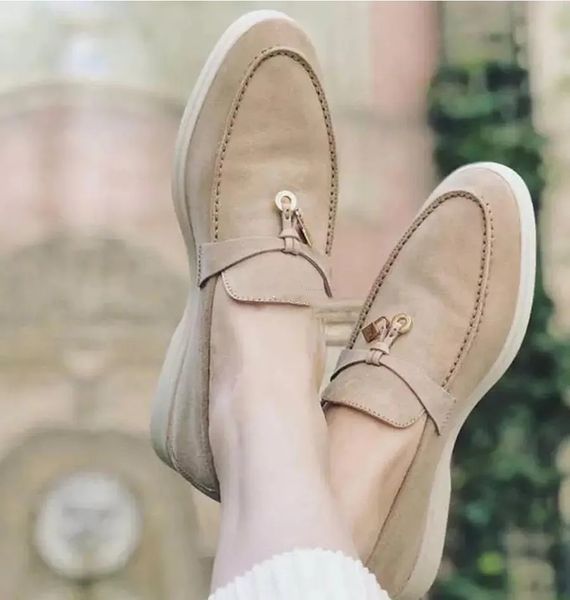 loropianas luxury designer shoes summer charms embellished walk suede loafers couple genuine mens womens leather casual slip on flats for me, Black
loropianas luxury designer shoes summer charms embellished walk suede loafers couple genuine mens womens leather casual slip on flats for me, Black