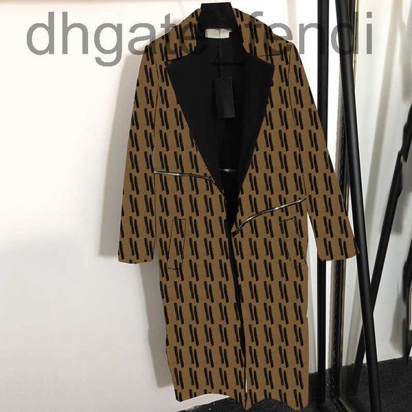 women's jackets designercreative zipper windbreaker brand letters print long coat female warm windproof outerwear ldot, Black;brown
women's jackets designercreative zipper windbreaker brand letters print long coat female warm windproof outerwear ldot, Black;brown