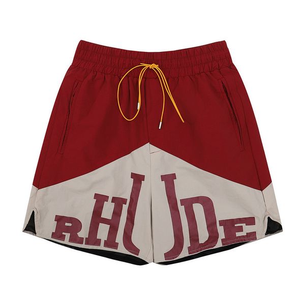 men's shorts designer rhude summer fashion beach pants men street wear red blue black purple mens loose short size s-xlka2z, White;black
men's shorts designer rhude summer fashion beach pants men street wear red blue black purple mens loose short size s-xlka2z, White;black