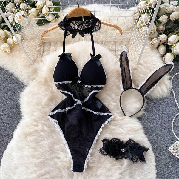 nxy lace hollow playsuits women summer mesh slim cosplay jumpsuits ladies bodycon pajamas sweet short bodysuit 230328, Black;white
nxy lace hollow playsuits women summer mesh slim cosplay jumpsuits ladies bodycon pajamas sweet short bodysuit 230328, Black;white