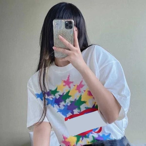 womens designer t shirt shirt high edition summer pure sleeve t-shirt color printed loose casual for men women xxl, White;black
womens designer t shirt shirt high edition summer pure sleeve t-shirt color printed loose casual for men women xxl, White;black