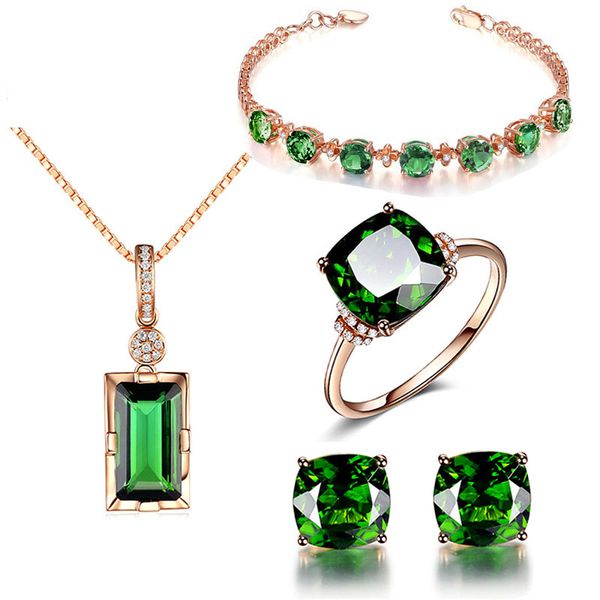 crystal emerald earrings chain ring & pendant necklace lucky wedding sets for wemon love fashion jewelry gold plated luxury jewelry able to, Silver
crystal emerald earrings chain ring & pendant necklace lucky wedding sets for wemon love fashion jewelry gold plated luxury jewelry able to, Silver