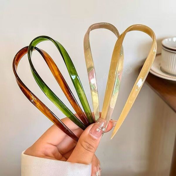 acetate hair stick hairstyle hair clips fashion headwear vintage u-shaped hairpins for girls women hair accessories, Slivery;white
acetate hair stick hairstyle hair clips fashion headwear vintage u-shaped hairpins for girls women hair accessories, Slivery;white