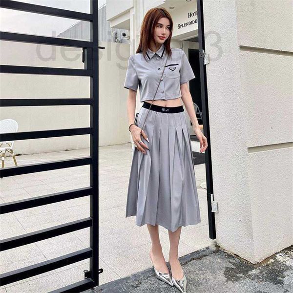 two piece dress designer direct selling genuine high-quality triangular standard short sleeved shirt skirt vxud, White
two piece dress designer direct selling genuine high-quality triangular standard short sleeved shirt skirt vxud, White