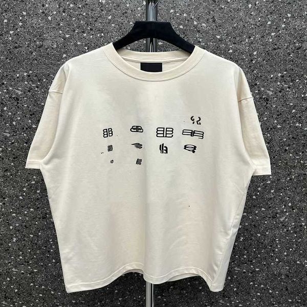 designer women's clothing 20% off shirt the correct version of summer multinational language classic loose sleeve t-shirt, White
designer women's clothing 20% off shirt the correct version of summer multinational language classic loose sleeve t-shirt, White