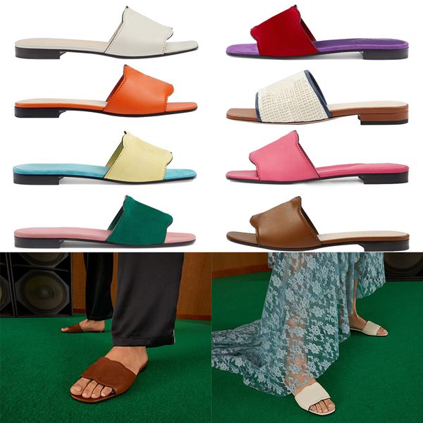 2023 slipper womens embroidered canvas designer slides slip on slippers girls leather genuine flat heel outside matching indoor slides woman, Black
2023 slipper womens embroidered canvas designer slides slip on slippers girls leather genuine flat heel outside matching indoor slides woman, Black