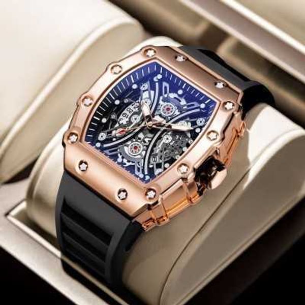 luxury milles richards barrel type fully automatic mechanical watch men's glow waterproof calendar premium fashion sports hollow out ay, Slivery;black
luxury milles richards barrel type fully automatic mechanical watch men's glow waterproof calendar premium fashion sports hollow out ay, Slivery;black